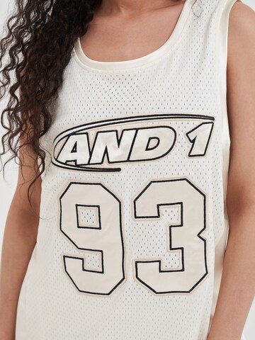 AND1 Μπλουζάκι '93 Airtex' σε μπεζ