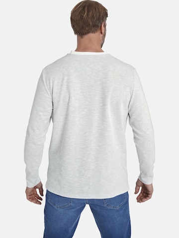 Jan Vanderstorm Sweatshirt 'Reginald' in Wit