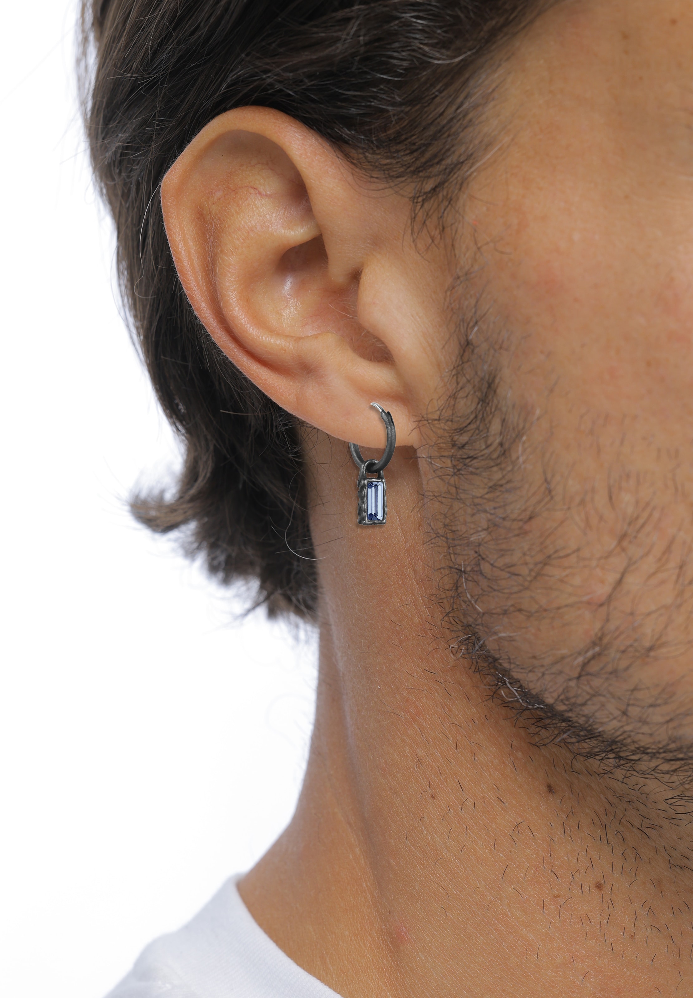 KUZZOI Earring in Blue: front