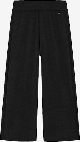 Wide leg Pantaloni di Scalpers in nero: frontale