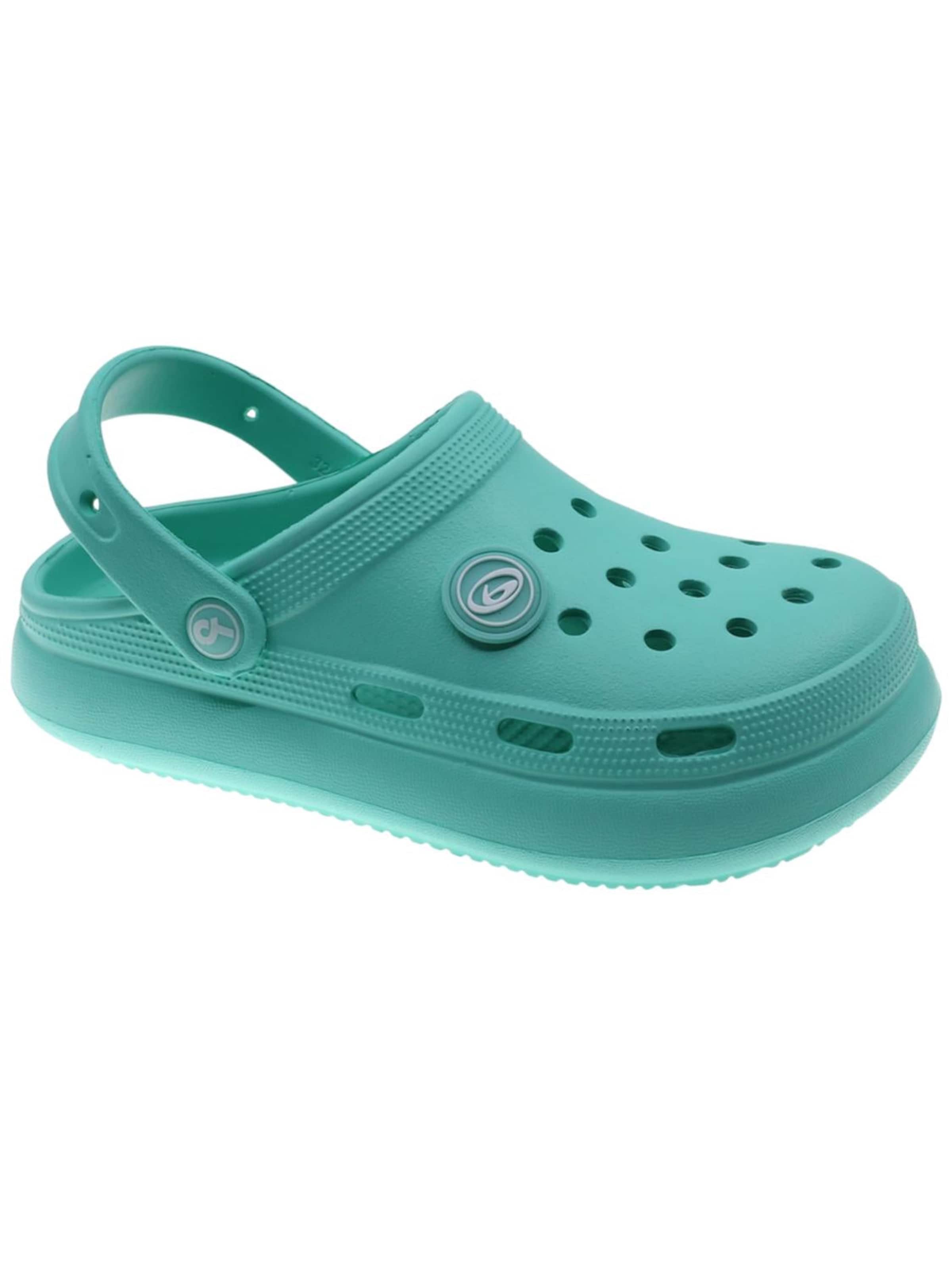 Chaussures ouvertes 'Eva Clog' Beppi en bleu : devant