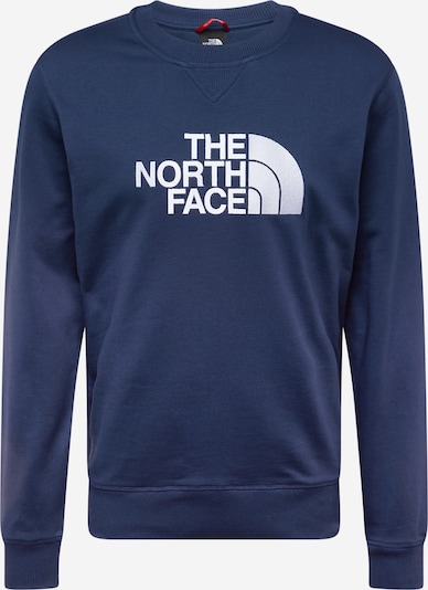 THE NORTH FACE Sweat-shirt en bleu marine / blanc, Vue avec produit