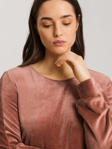 Sweat-shirt ' Favourites ' Hanro en bronze