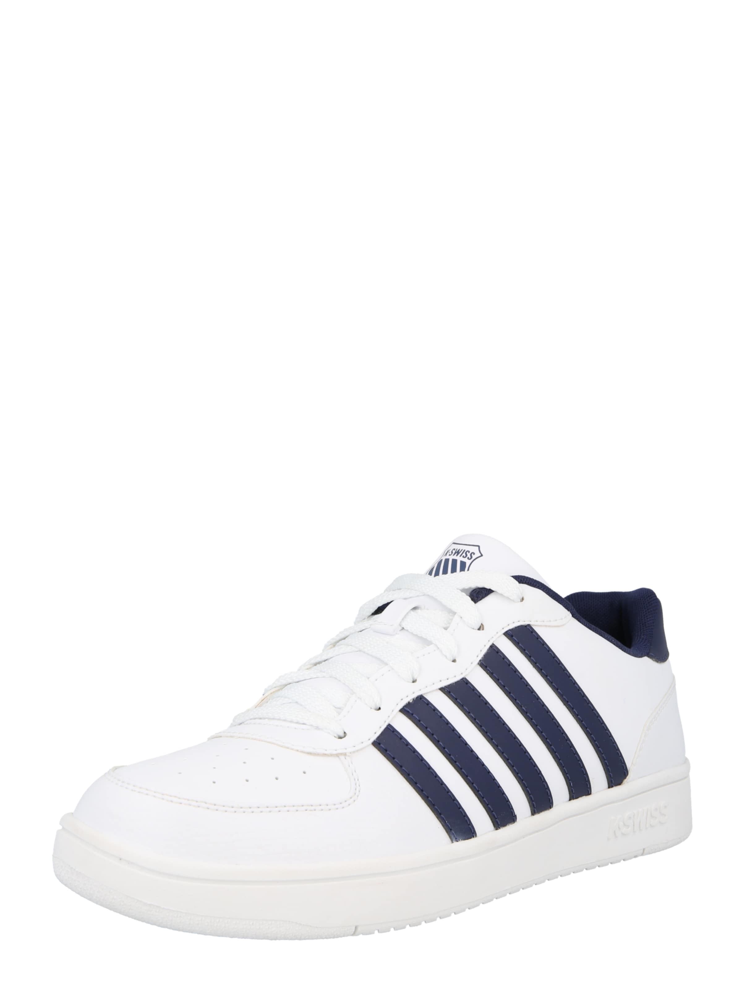 balts K-SWISS Zemie brīvā laika apavi 'COURT CALI': no priekšpuses