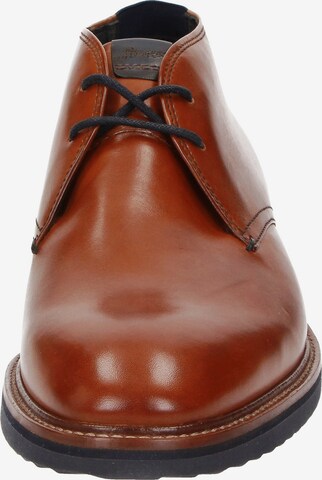 SIOUX Lace-Up Boots in Brown