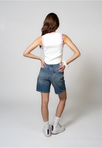 OH APRIL Scrunchie in Weiß