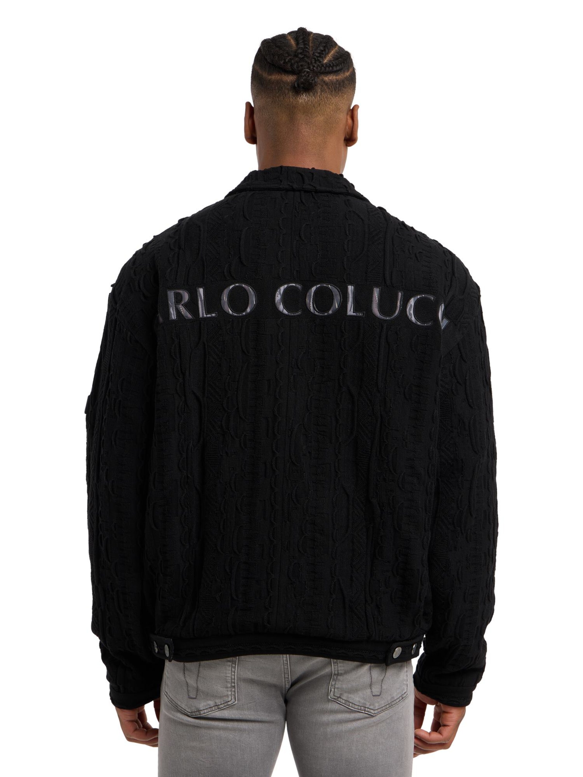 Carlo Colucci Tussenjas 'Dinale' in Zwart