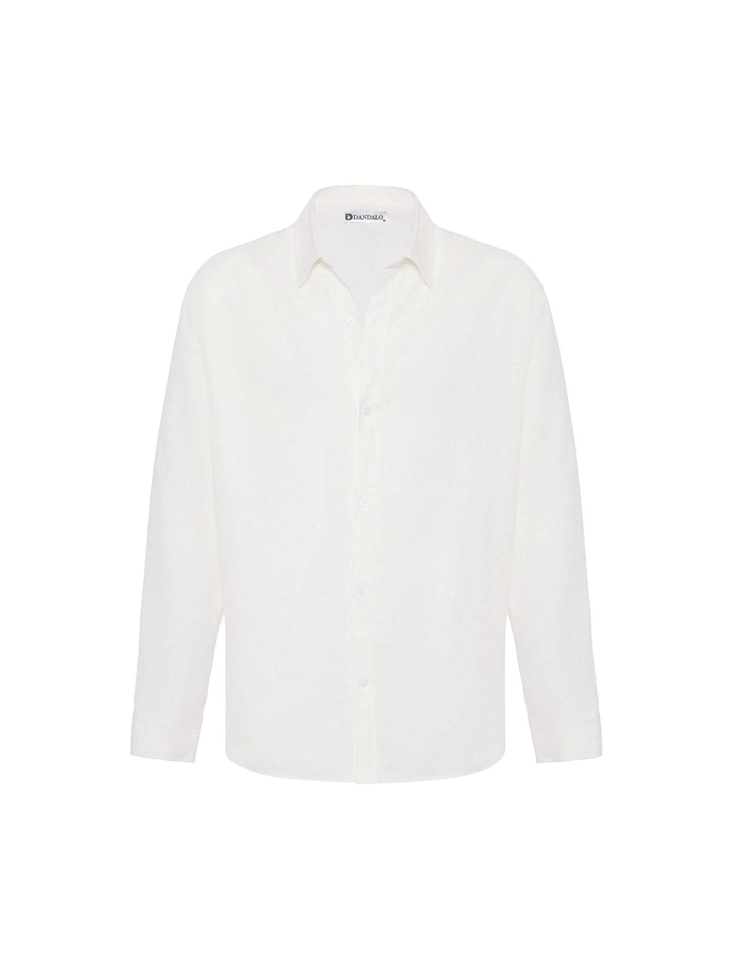 Dandalo Regular Fit Skjorte i hvid: forside
