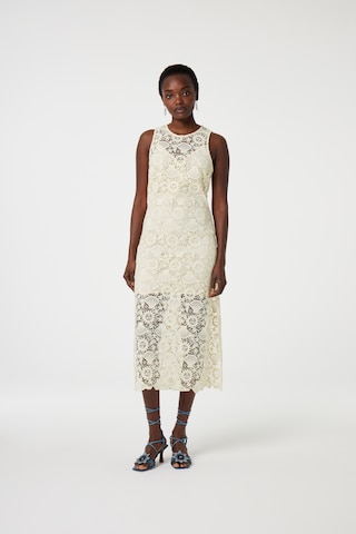 Robe Fabienne Chapot en beige : devant