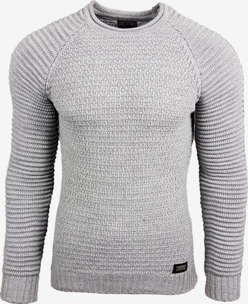 Rusty Neal Pullover in Grau: predná strana