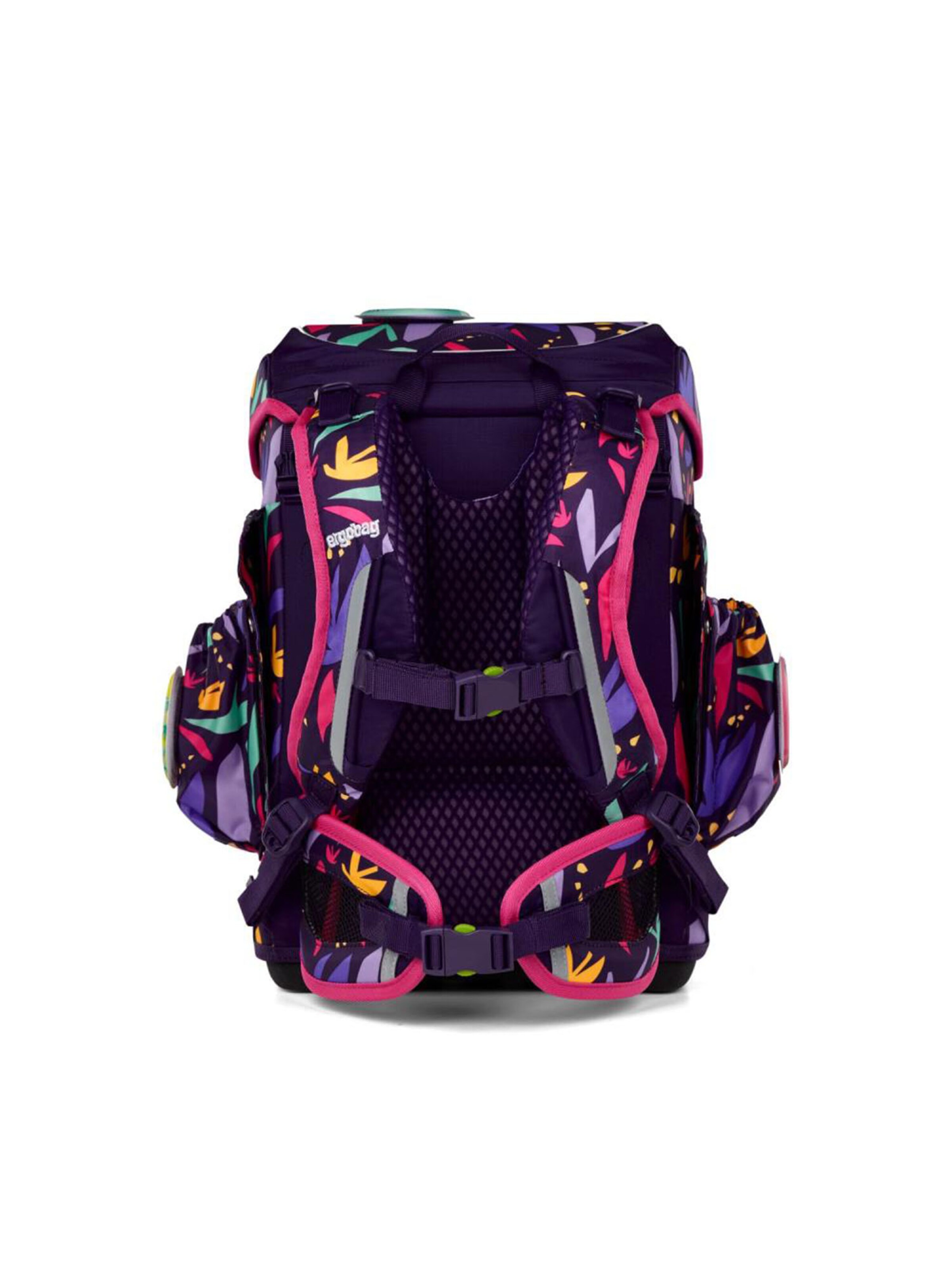 ergobag Backpack 'Cubo Light Schulranzen Set' in Purple
