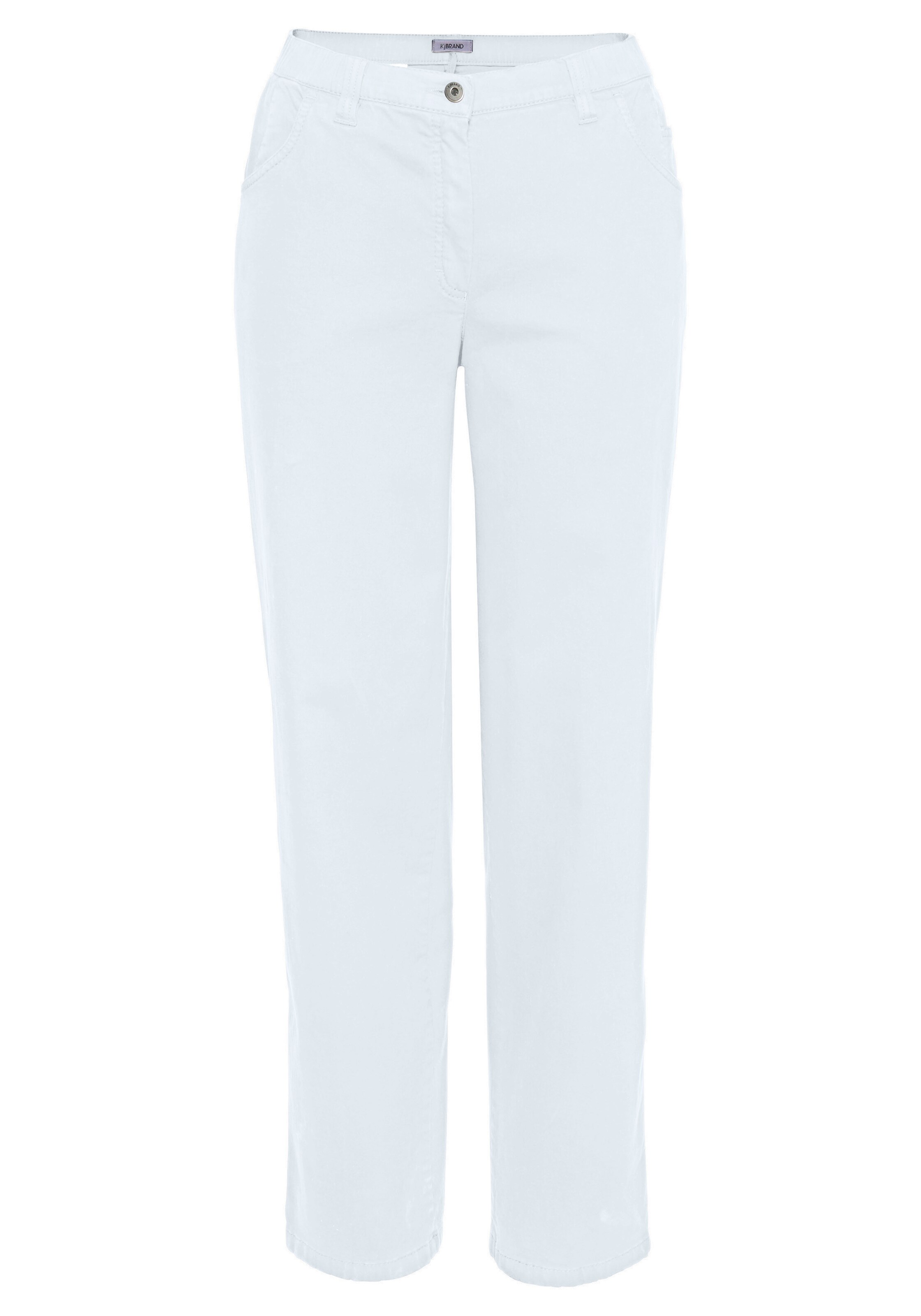 KjBRAND Regular Jeans in White: front