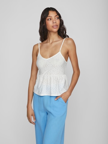 Vila Petite - Blusa 'Kawa' en blanco: frente