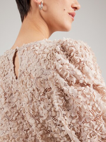 Chemisier 'Rino' Lindex en beige