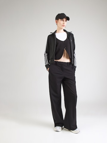 WEEKDAY Wide leg Trousers 'Speed Dylan' in Black