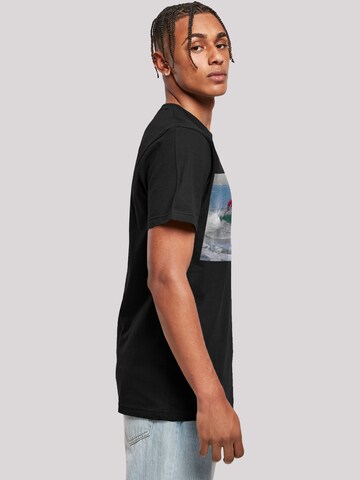 T-Shirt 'Batman TV Series Joker Surfing' F4NT4STIC en noir