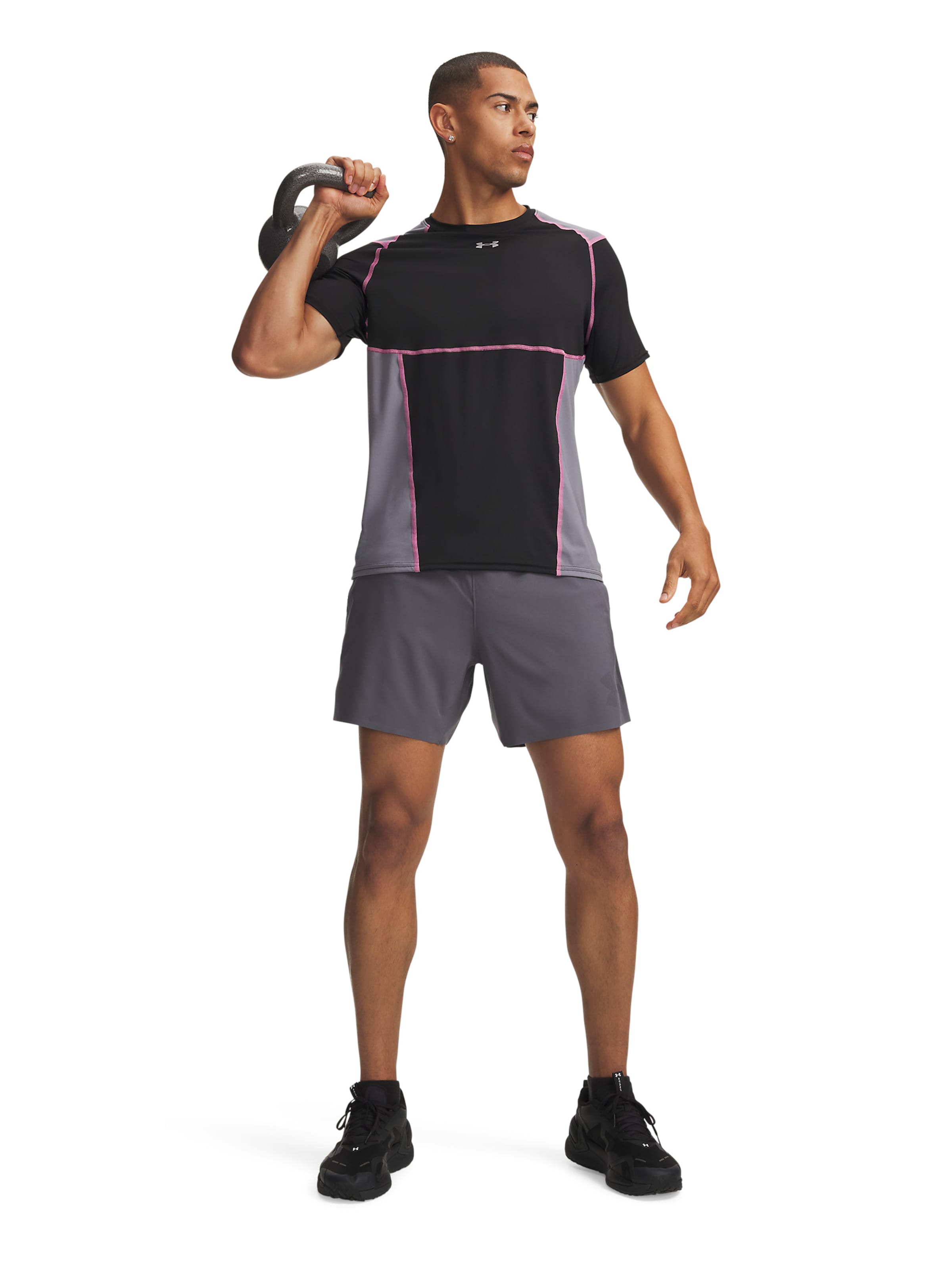 UNDER ARMOUR Regular Sportbroek 'Vanish Elite' in Grijs