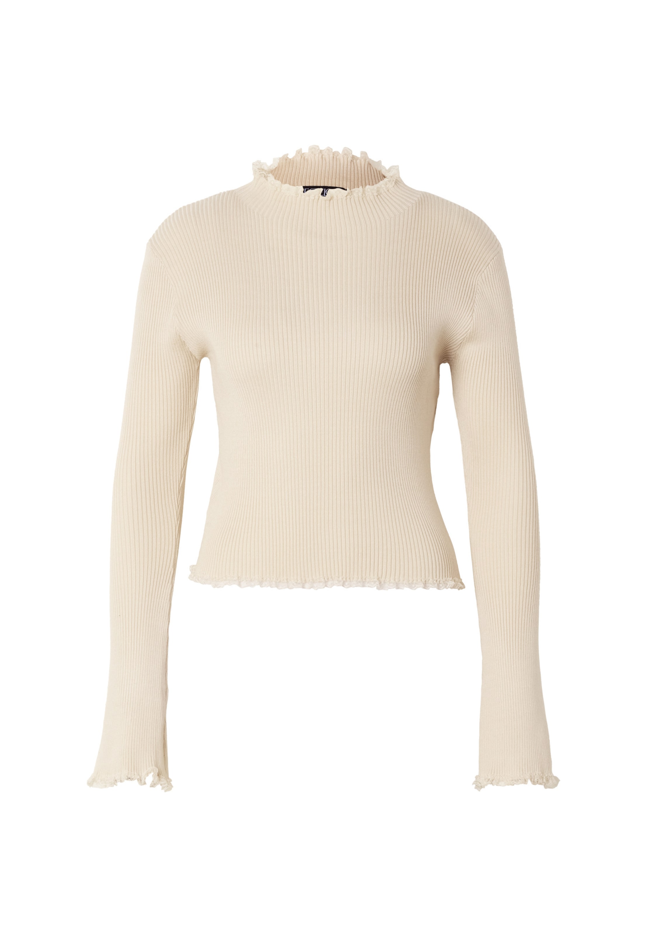 Pullover di Estelou in beige: frontale