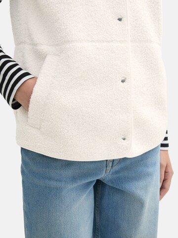 TOM TAILOR DENIM Weste in Weiß