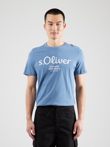 s.Oliver Shirt in Blue: front