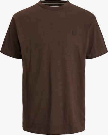 JACK & JONES Shirt in Brown: front