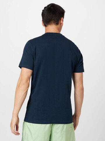 KnowledgeCotton Apparel Shirt in Blauw