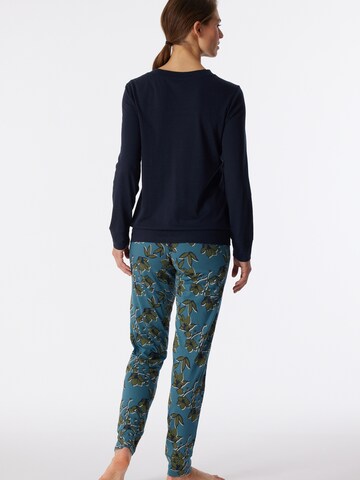 Pyjama ' Contemporary Nightwear ' SCHIESSER en bleu