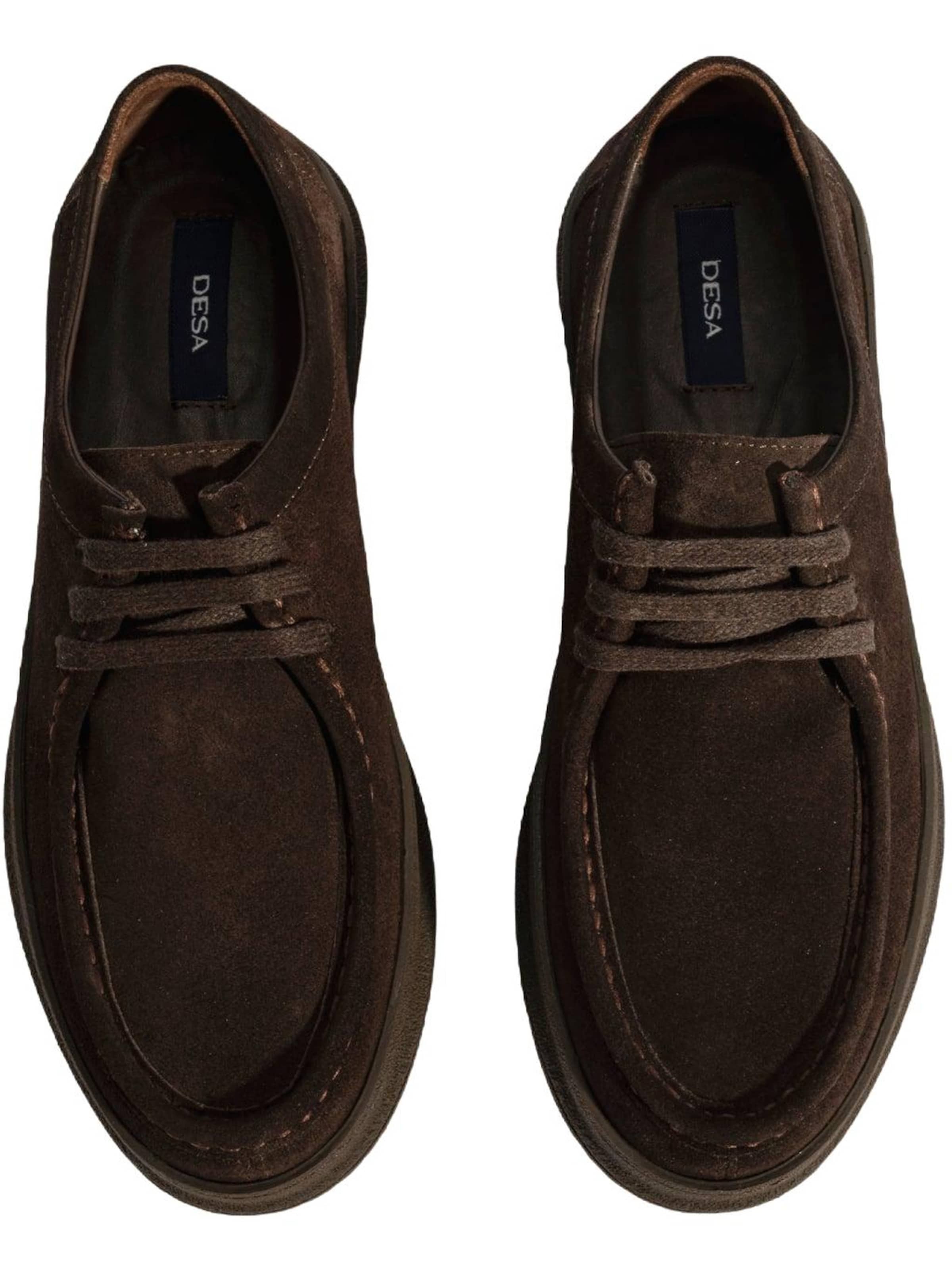 Chaussure à lacets 'Schnürschuhe' Desa en marron