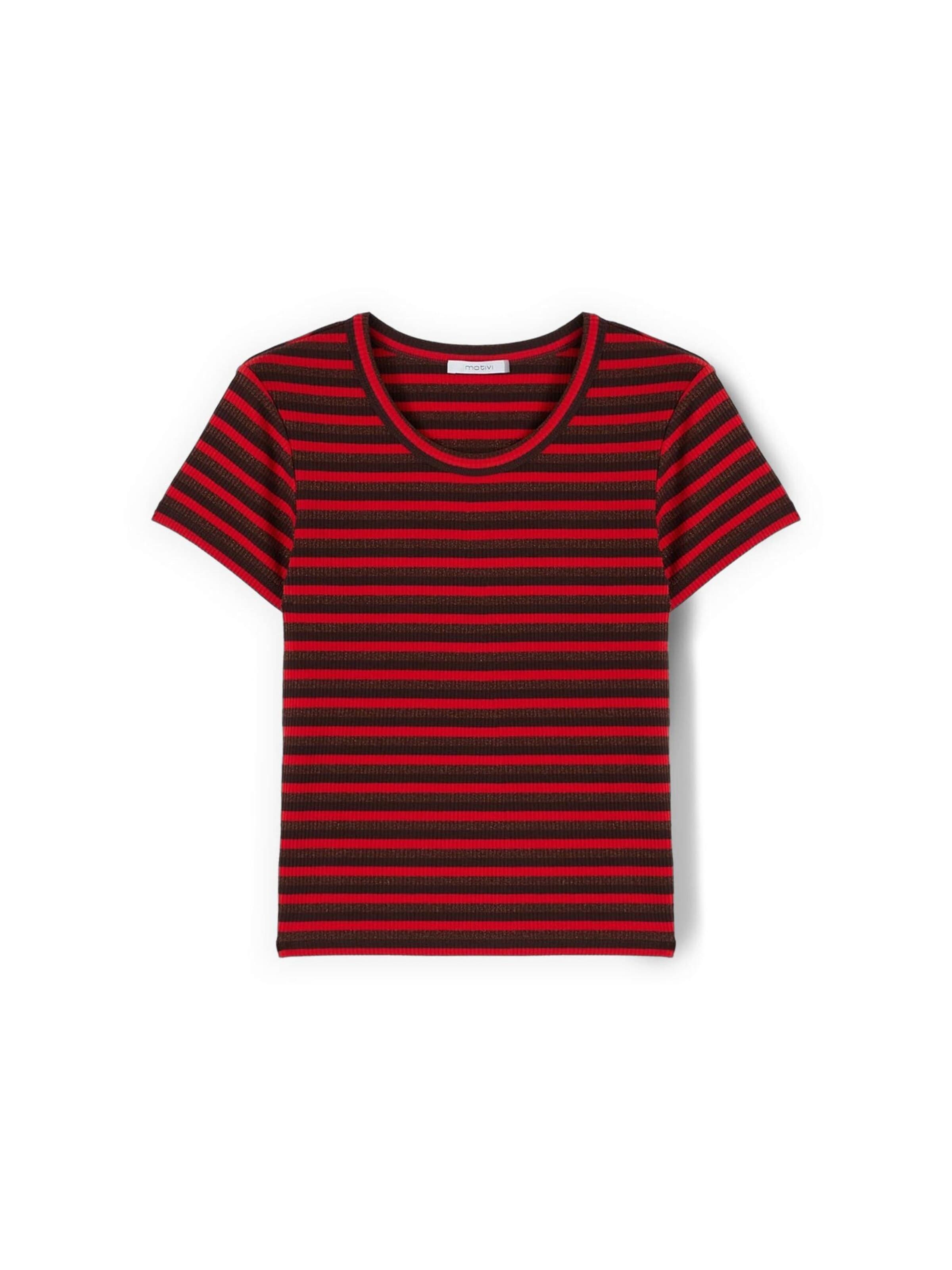 MOTIVI Shirt in Red: front