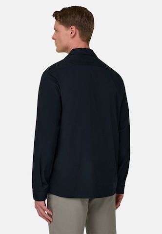 Coupe regular Chemise Boggi Milano en bleu