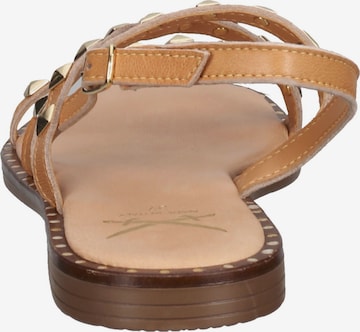 SANSIBAR Strap Sandals in Brown