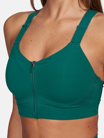 GOLD´S GYM APPAREL Bustier Sports-BH 'GEENA' i grøn