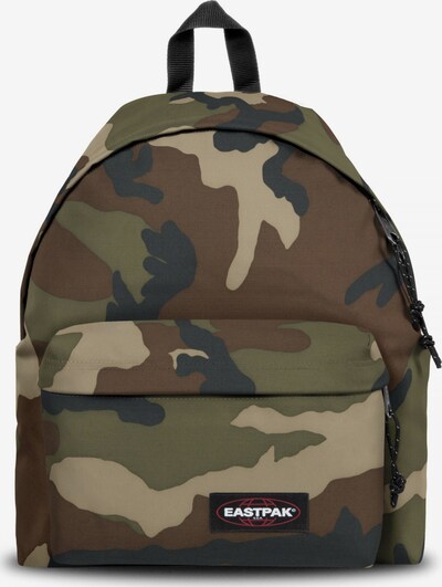 EASTPAK Mugursoma bēšs / tumši pelēks / zaļš / vīnsarkans, Preces skats
