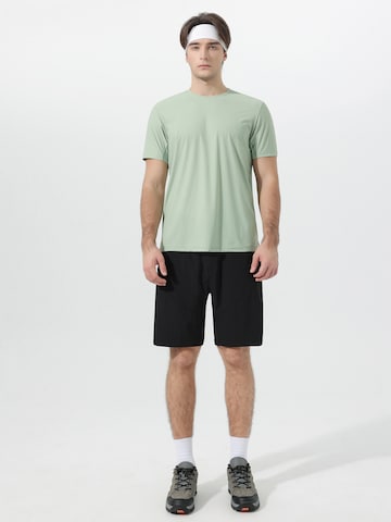 YOUTHUP Funktionsshirt 'Lichtschein'‌‌‌‌‌‌‌‌‌ in Grün