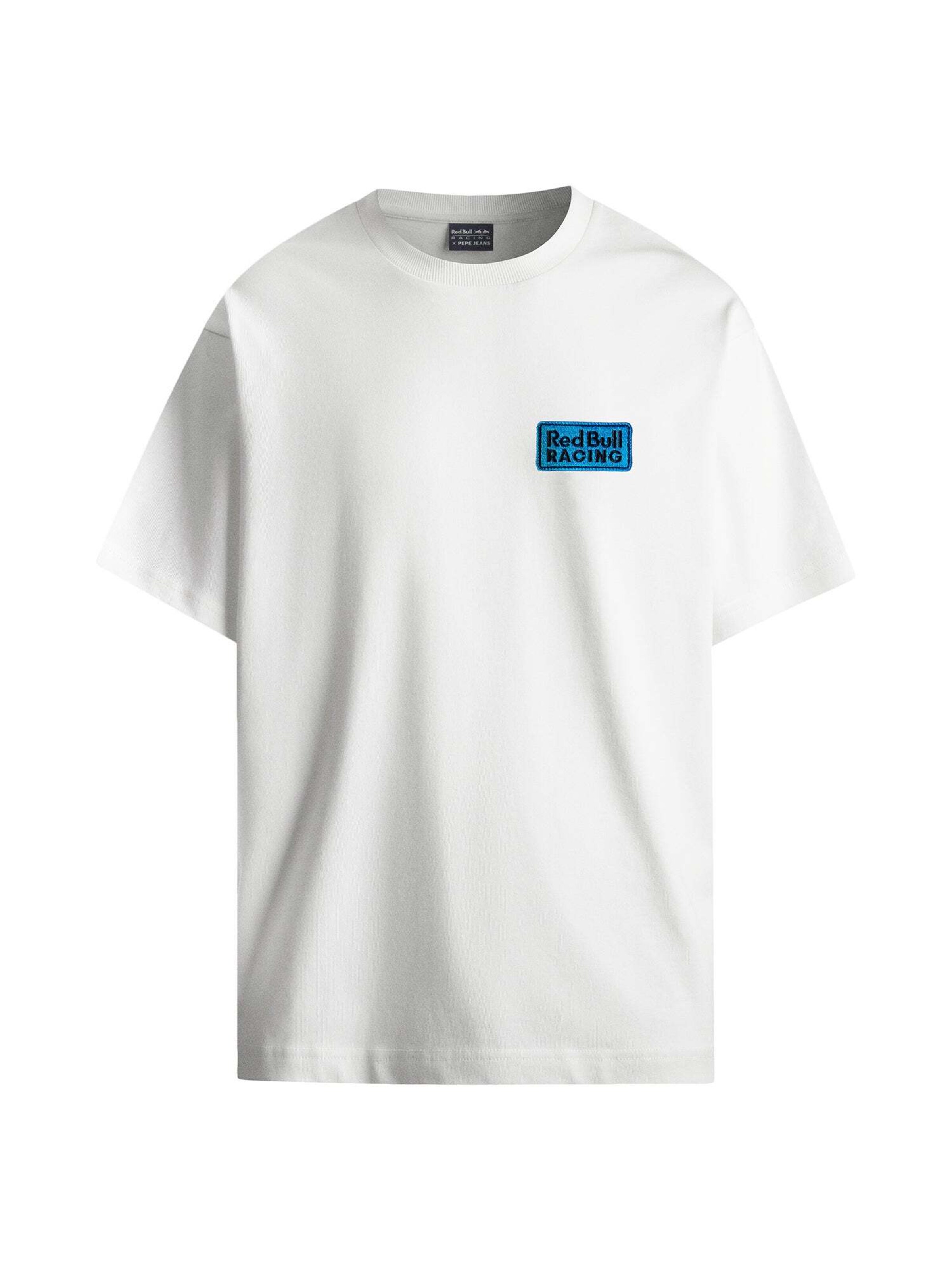 Red Bull Racing x Pepe Jeans Shirt in White: front