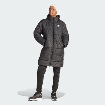 ADIDAS ORIGINALS Jacke 'Adicolor Long' in Schwarz: predná strana