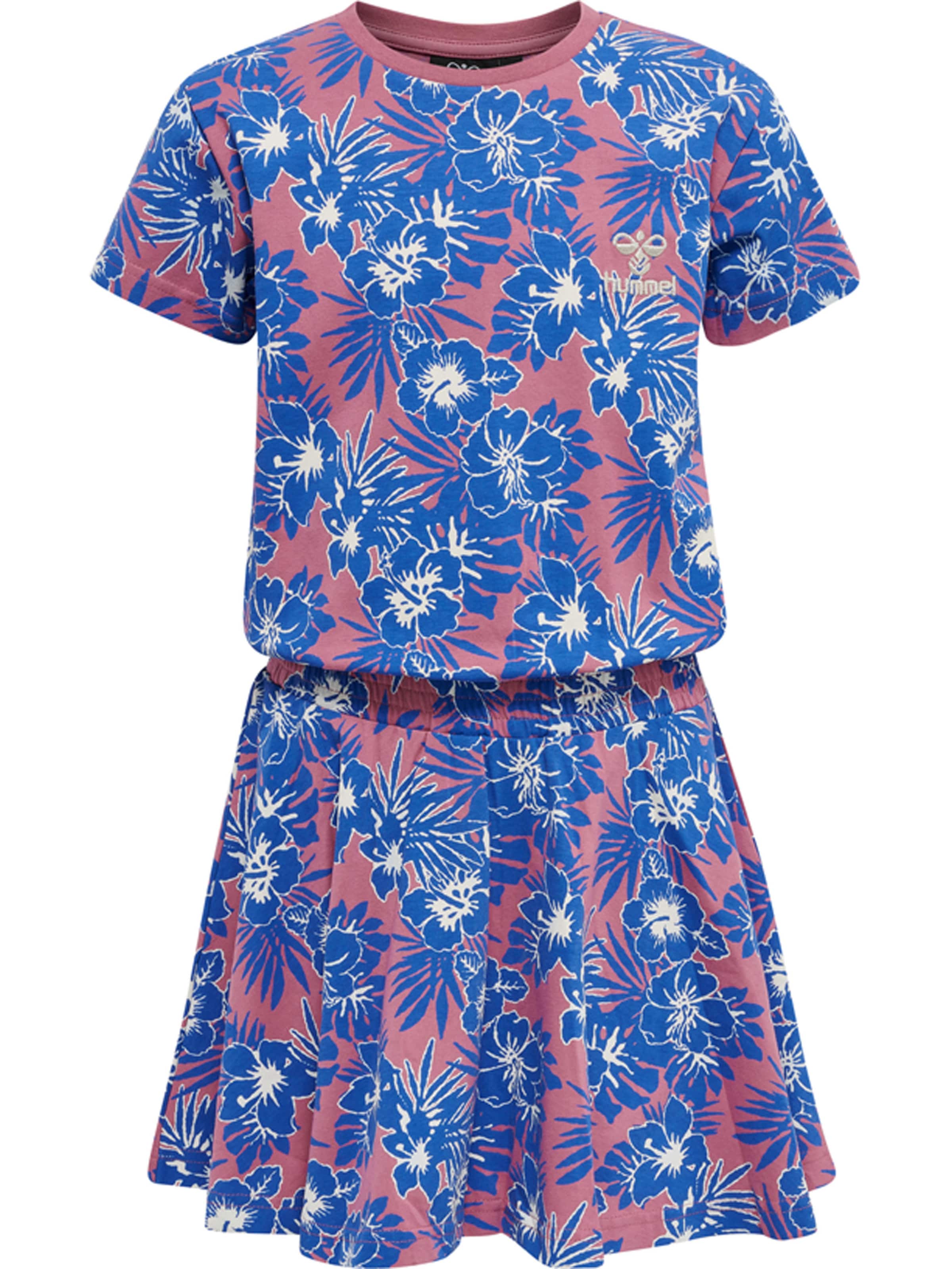 Hummel Dress 'FLOWER' in Blue: front