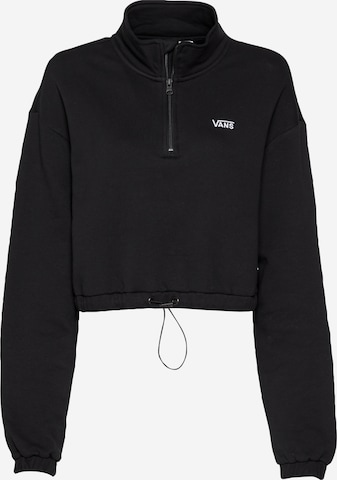 VANS Sweatshirt in Black: front