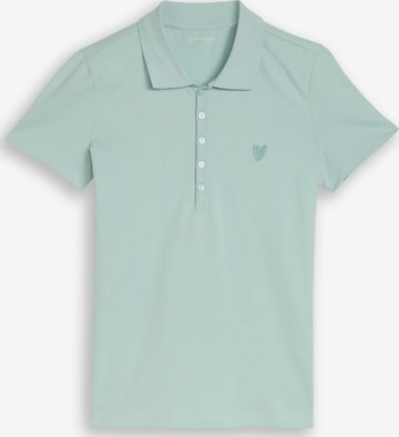 Tricou de la TOM TAILOR pe albastru: față