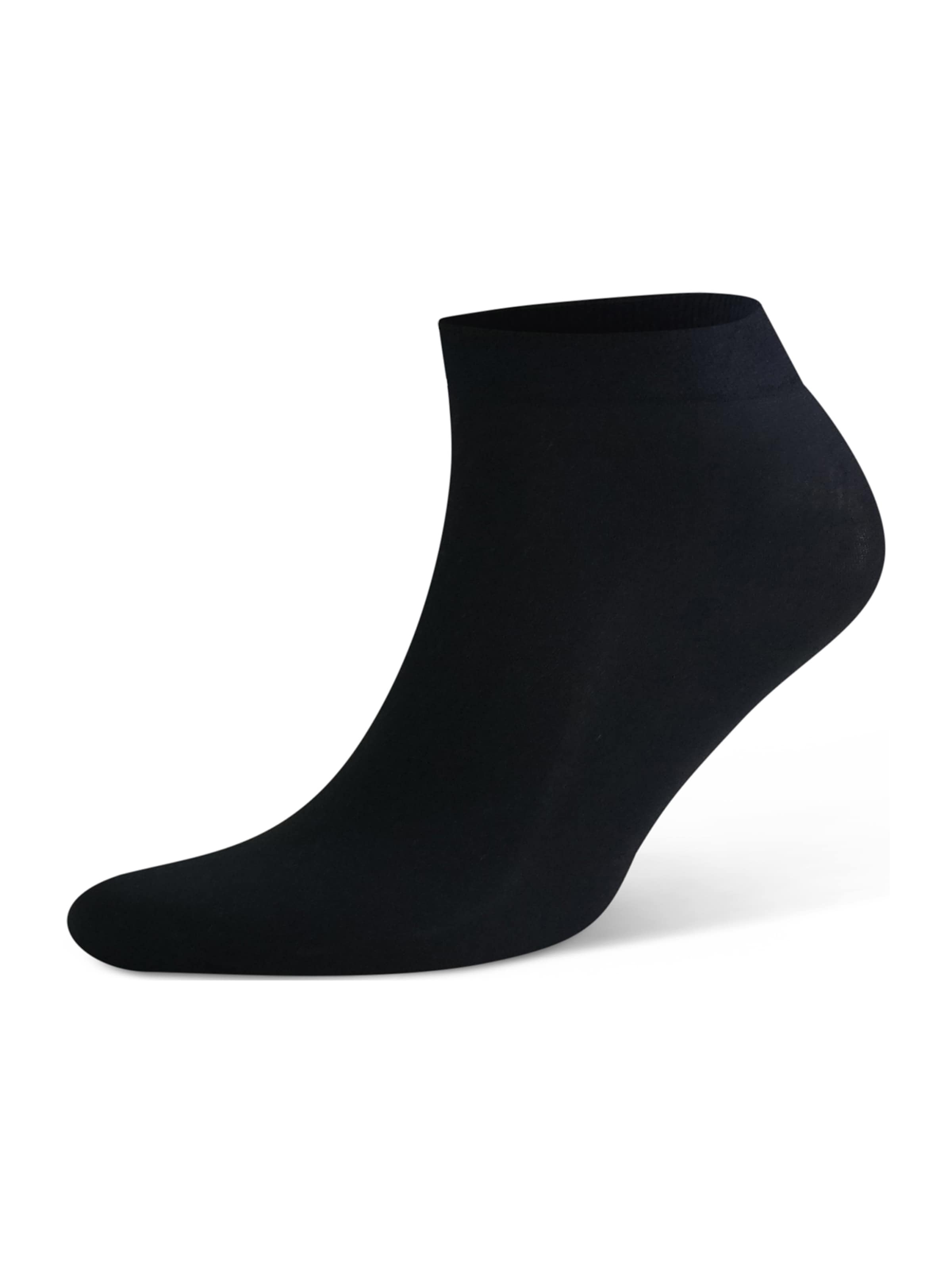 Chaussettes ' Cotton 60 DEN ' Nur Die en bleu : devant