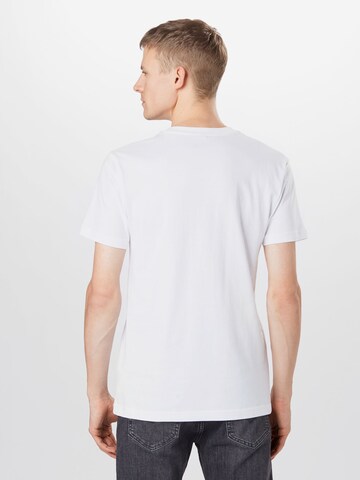 Mister Tee T-Shirt 'Rose Love' in Weiß