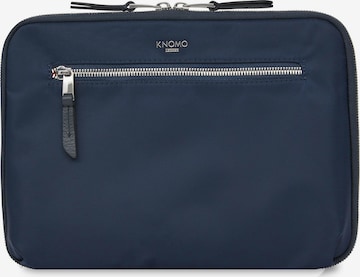 KNOMO Laptop Bag in Blue: front