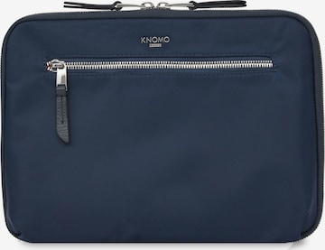 Sac d’ordinateur portable KNOMO en bleu : devant