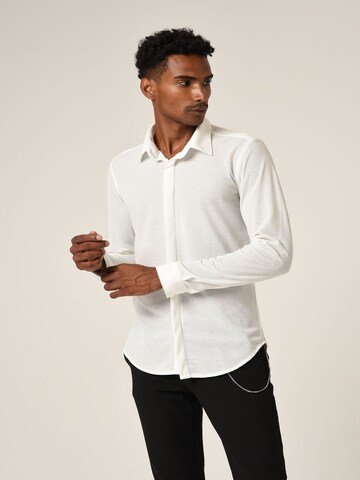 Antioch Slim fit Πουκάμισο σε λευκό: μπροστά