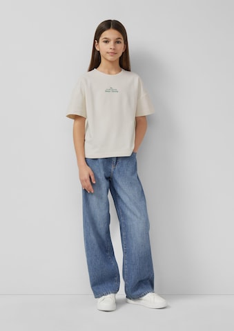 T-Shirt s.Oliver en beige : devant