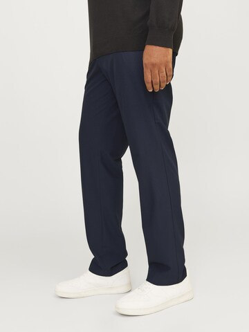 Jack & Jones Plus Tapered Chino trousers in Blue