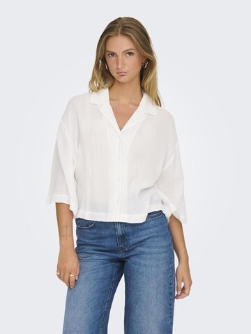 JDY Blouse 'UMA' in White: front