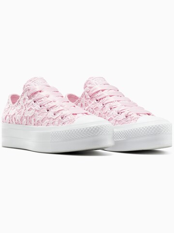 CONVERSE Sneakers laag 'Converse Chuck Taylor All Star Lift' in Roze