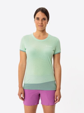 VAUDE Performance shirt 'Sveit' in Green: front