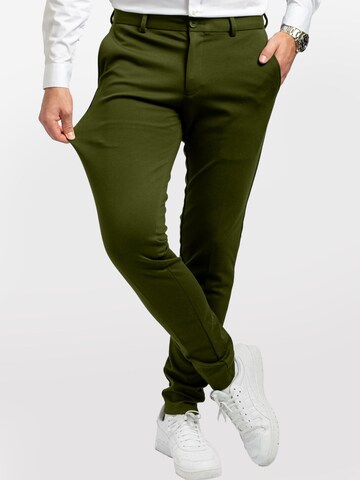 TeeShoppen Slim fit Pants in Green